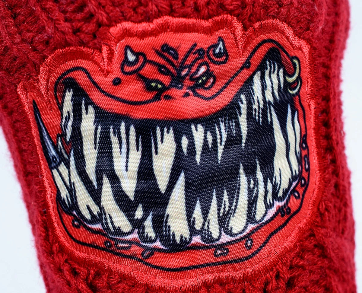 Warhammer Red Squig Slipper Socks - Loaded Dice