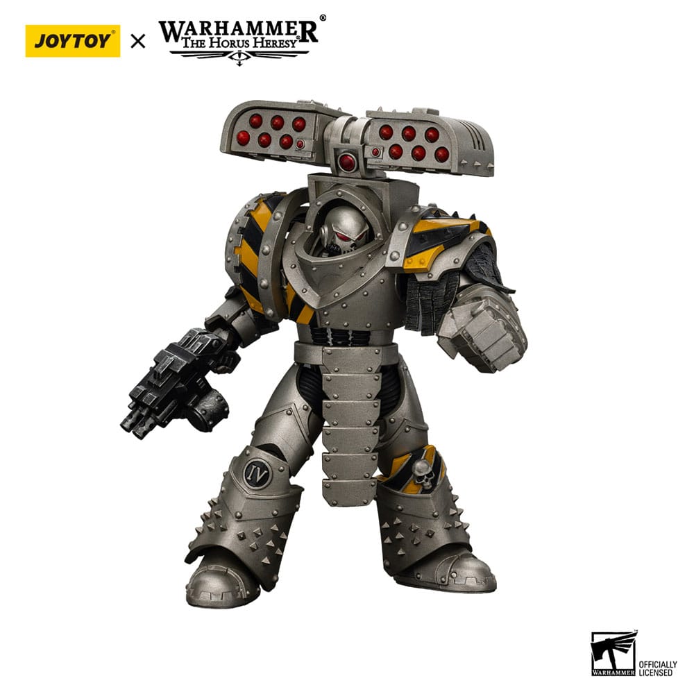 JoyToy Iron Warriors Tyrant Siege Terminator 14 cm action figure, combi-weapon held low, front view