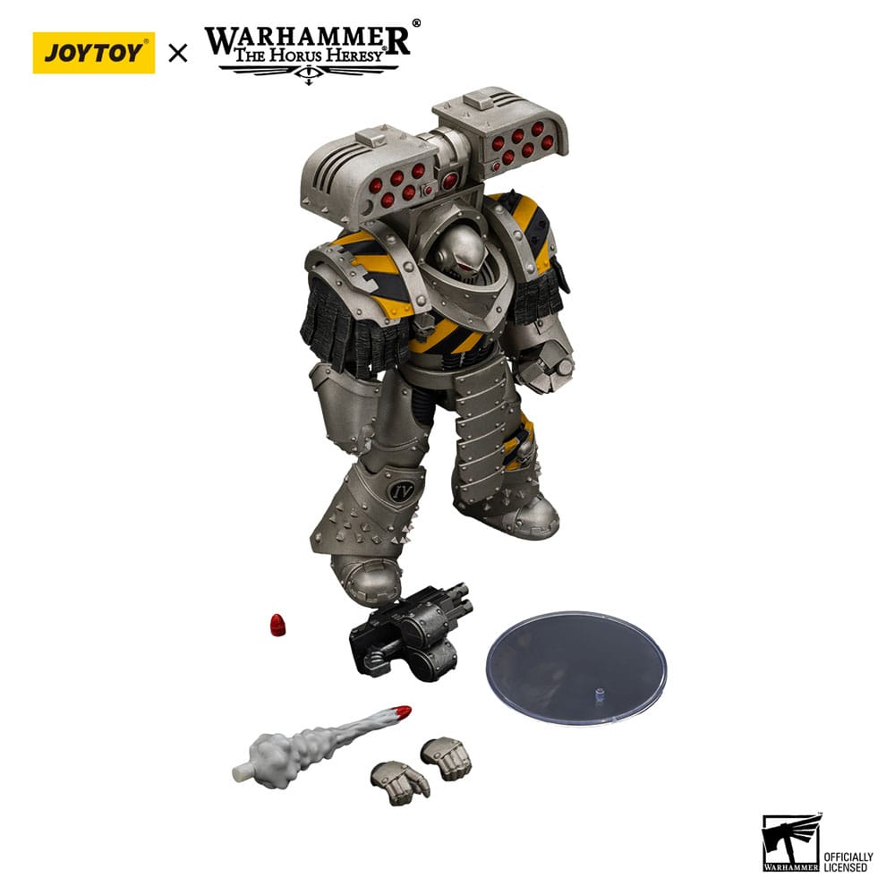 JoyToy Iron Warriors Tyrant Siege Terminator 14 cm, contents: combi-weapon, rocket effect, spare hands and display stand
