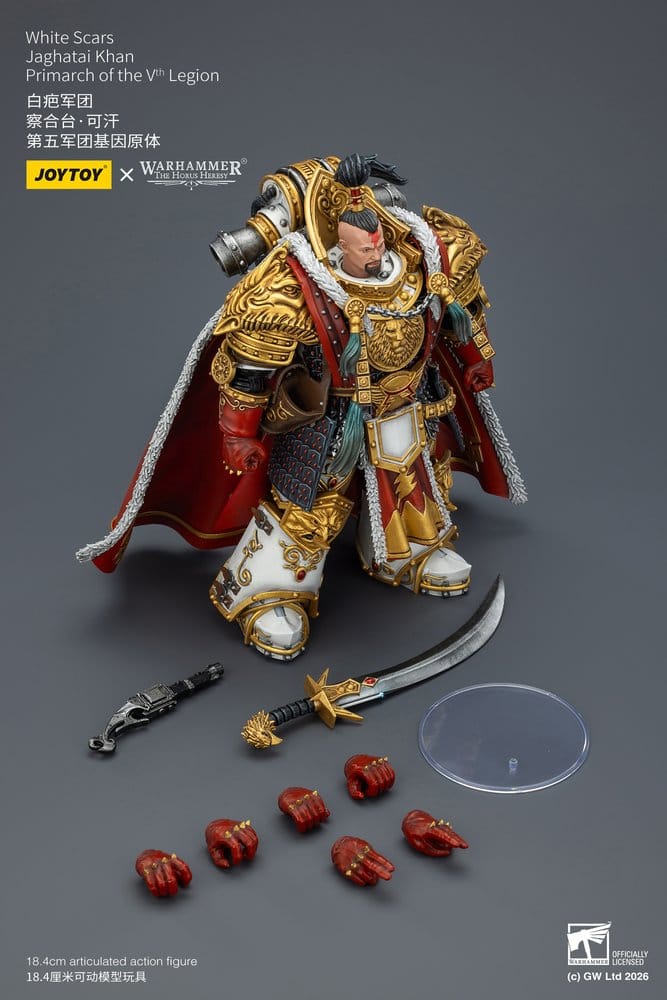 Jaghatai Khan figure detail