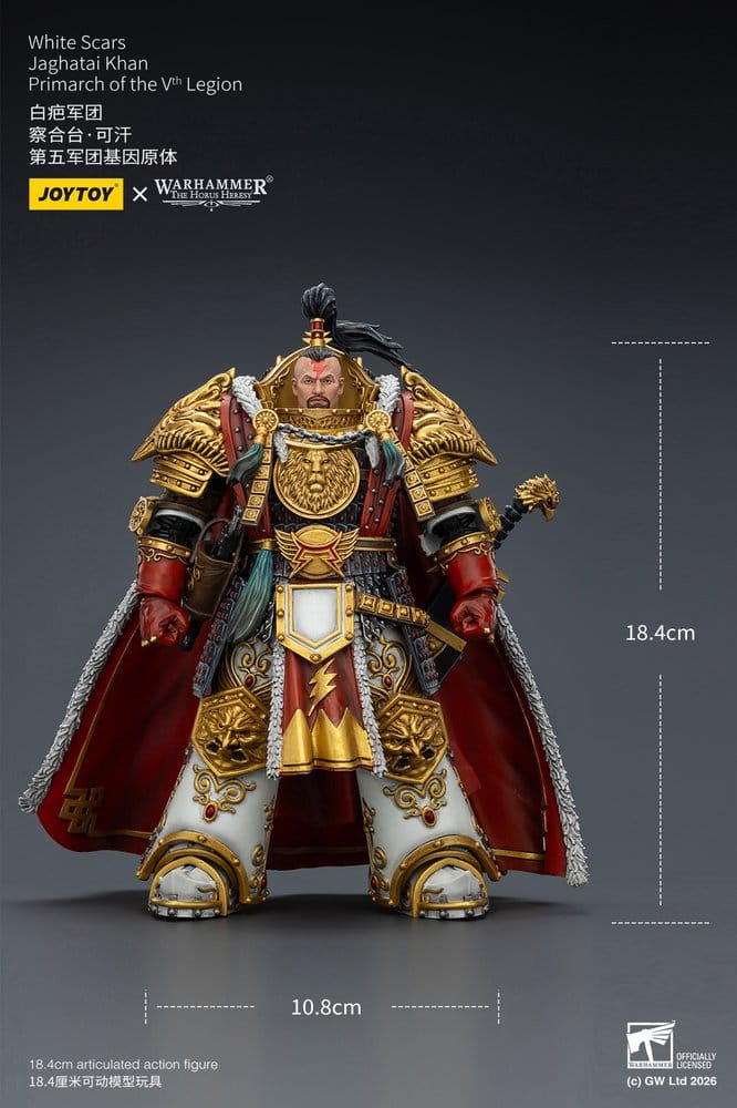 Jaghatai Khan figure detail