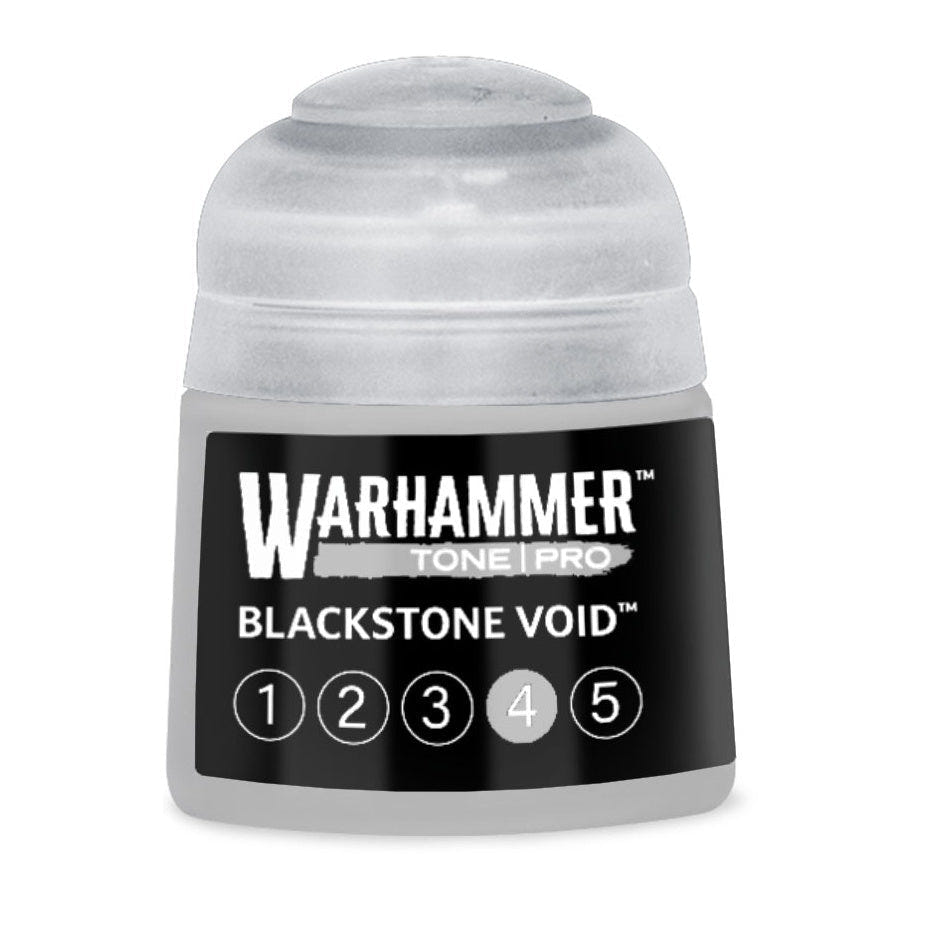 Warhammer Tone Pro Blackstone Void 4 12ml paint pot, part of the Blackstone Void 1–5 bundle