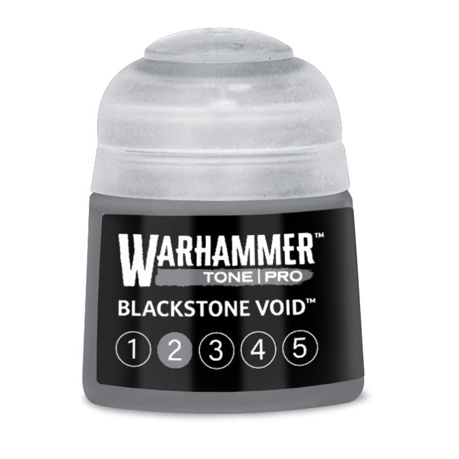 Warhammer Tone Pro Blackstone Void 2 12ml paint pot, part of the Blackstone Void 1–5 bundle