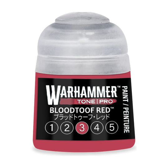 Warhammer Tone Pro Bloodtoof Red 3 12ml paint pot