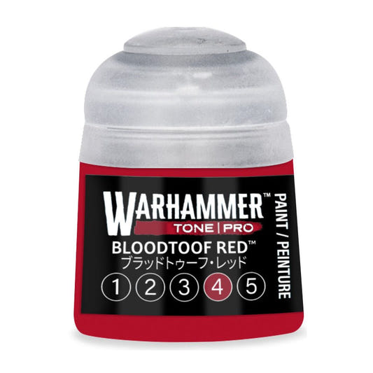 Warhammer Tone Pro Bloodtoof Red 4 12ml paint pot