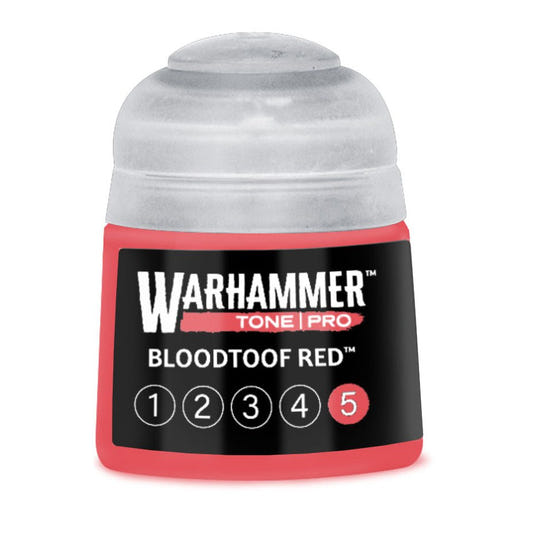 Warhammer Tone Pro Bloodtoof Red 5 12ml paint pot