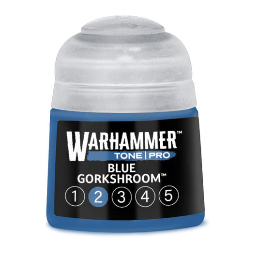 Warhammer Tone Pro Blue Gorkshroom 2 12ml paint pot