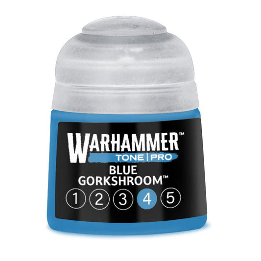 Warhammer Tone Pro Blue Gorkshroom 4 12ml paint pot