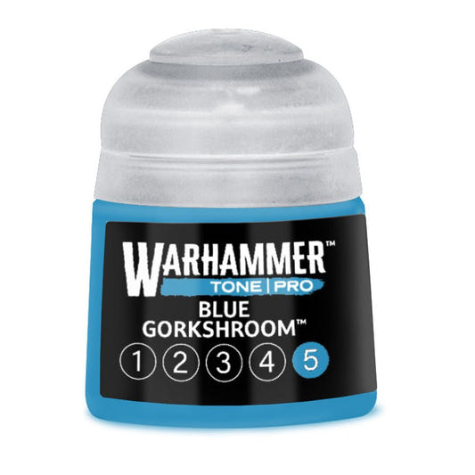 Warhammer Tone Pro Blue Gorkshroom 5 12ml paint pot