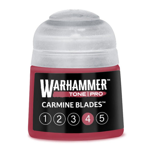 Warhammer Tone Pro Carmine Blades 4 12ml paint pot