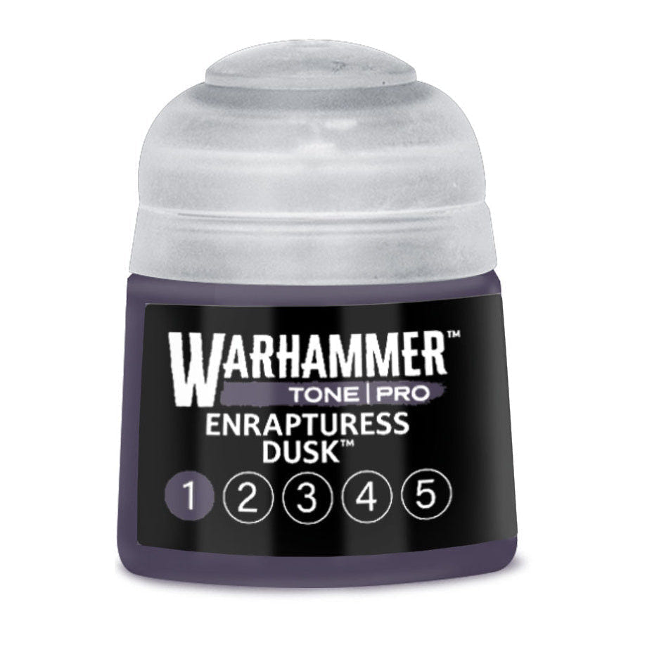Warhammer Tone Pro Enrapturess Dusk 1 12ml paint pot, part of the Enrapturess Dusk 1–5 bundle