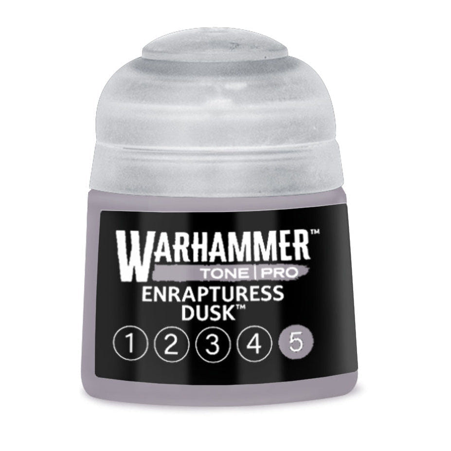 Warhammer Tone Pro Enrapturess Dusk 5 12ml paint pot, part of the Enrapturess Dusk 1–5 bundle