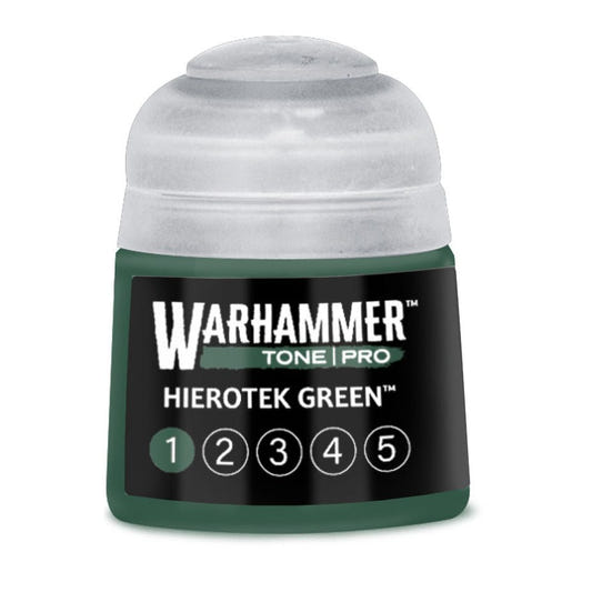 Warhammer Tone Pro Hierotek Green 1 12ml paint pot