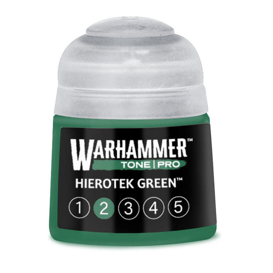 Warhammer Tone Pro Hierotek Green 2 12ml paint pot