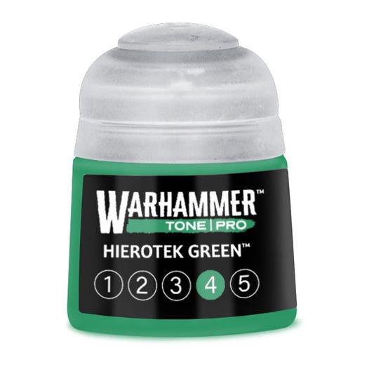 Warhammer Tone Pro Hierotek Green 4 12ml paint pot
