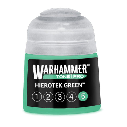 Warhammer Tone Pro Hierotek Green 5 12ml paint pot