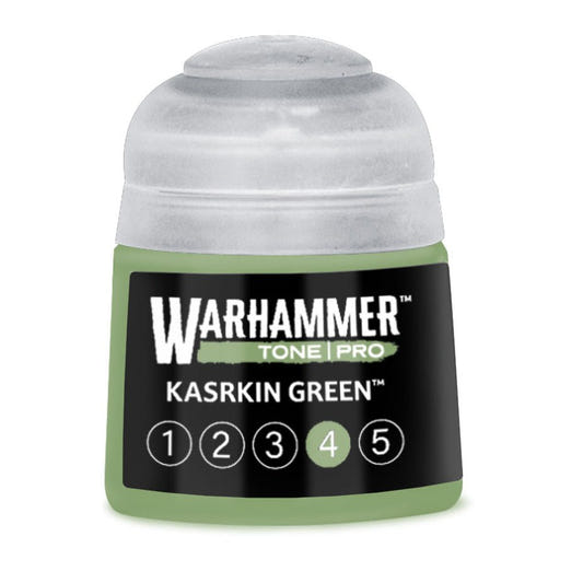 Warhammer Tone Pro Kasrkin Green 4 12ml paint pot