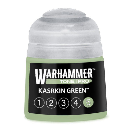 Warhammer Tone Pro Kasrkin Green 5 12ml paint pot