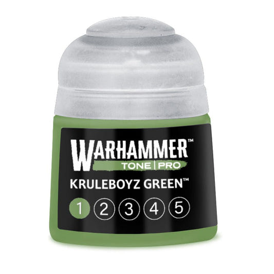 Warhammer Tone Pro Kruleboyz Green 1 12ml paint pot