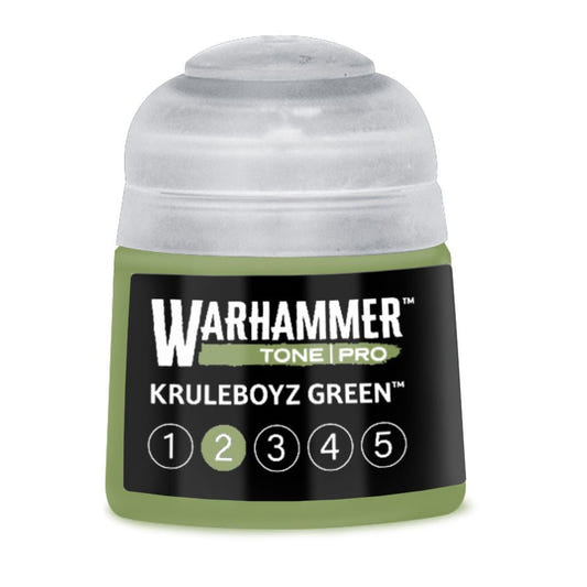 Warhammer Tone Pro Kruleboyz Green 2 12ml paint pot