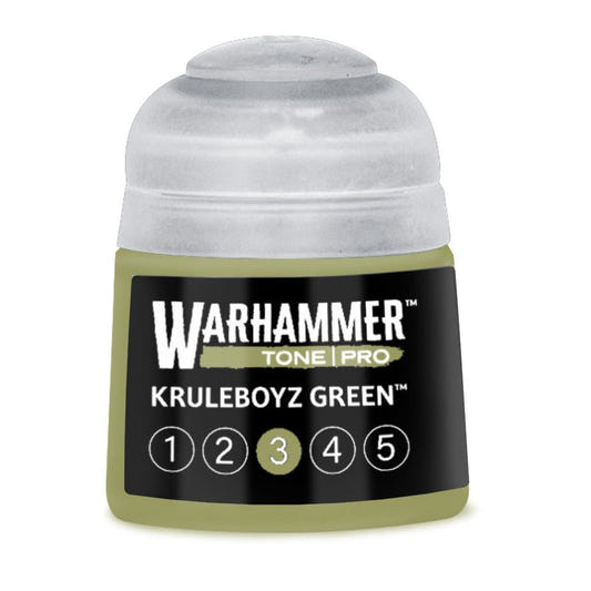 Warhammer Tone Pro Kruleboyz Green 3 12ml paint pot