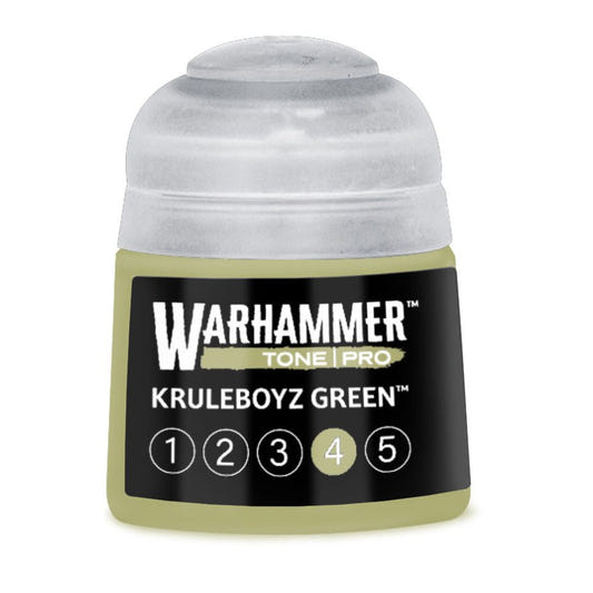 Warhammer Tone Pro Kruleboyz Green 4 12ml paint pot