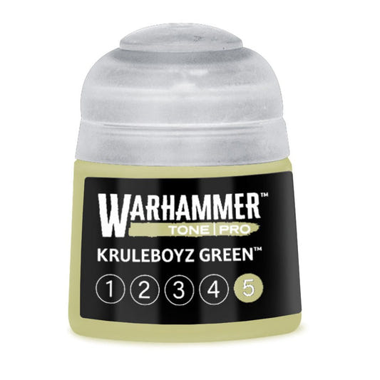 Warhammer Tone Pro Kruleboyz Green 5 12ml paint pot