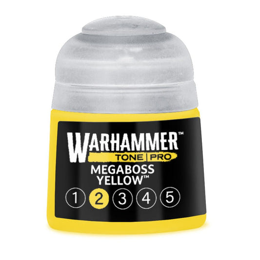 Warhammer Tone Pro Megaboss Yellow 2 12ml paint pot