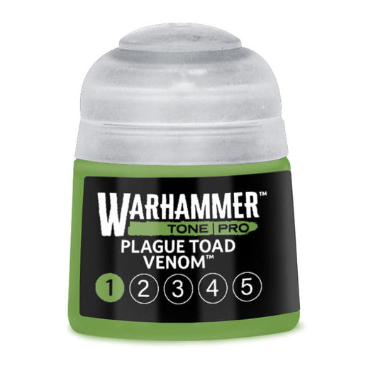 Warhammer Tone Pro Plague Toad Venom 1 12ml paint pot