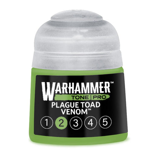 Warhammer Tone Pro Plague Toad Venom 2 12ml paint pot