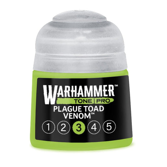 Warhammer Tone Pro Plague Toad Venom 3 12ml paint pot