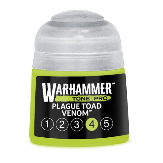Warhammer Tone Pro Plague Toad Venom 4 12ml paint pot