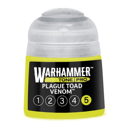 Warhammer Tone Pro Plague Toad Venom 5 12ml paint pot
