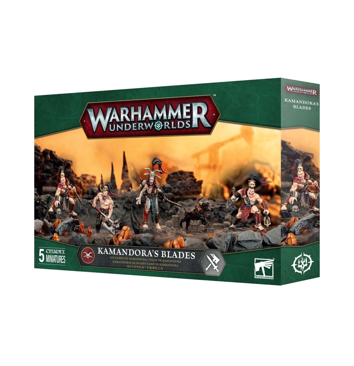 Games Workshop Warhammer Underworlds Kamandora's Blades warband box front