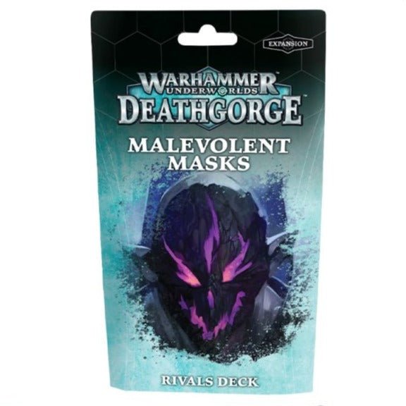 Games Workshop Warhammer Underworlds Deathgorge Malevolent Masks Rivals Deck pack front