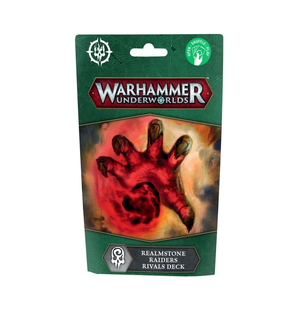 Warhammer Underworlds Realmstone Raiders Rivals Deck by Games Workshop, sealed deck pack