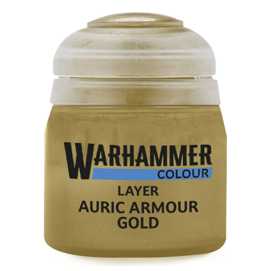 warhammer colour layer auric armour gold