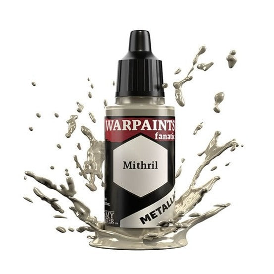 Army Painter Warpaints Fanatic Metallic: Mithril 18ml - Loaded Dice