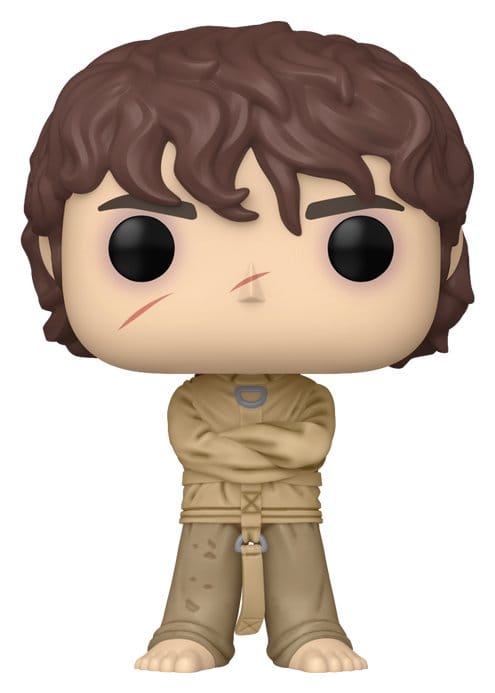 Wednesday Funko POP! Television Tyler Galpin vinyl figure in a straitjacket with scarred face