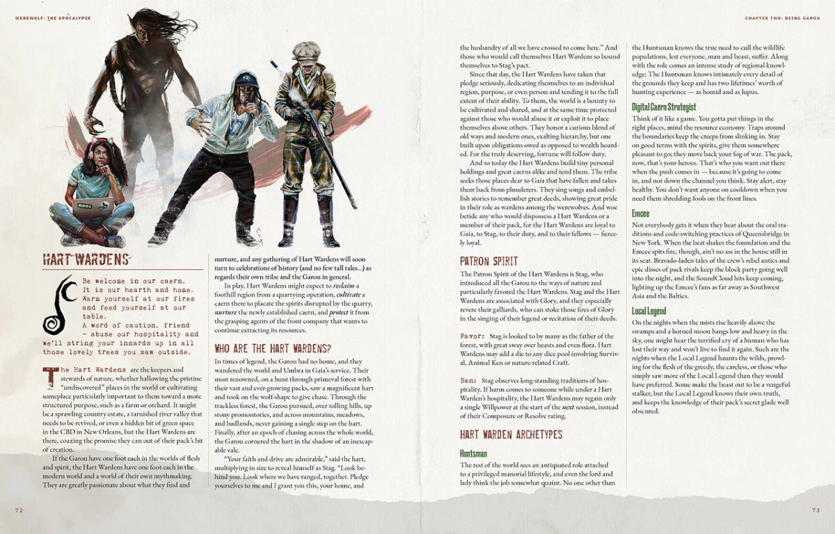 Werewolf The Apocalype (5th Edition Core Rulebook) - Loaded Dice