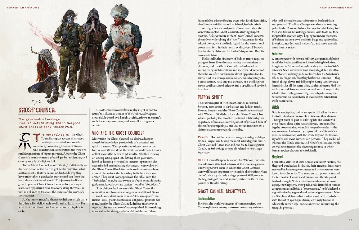 Werewolf The Apocalype (5th Edition Core Rulebook) - Loaded Dice