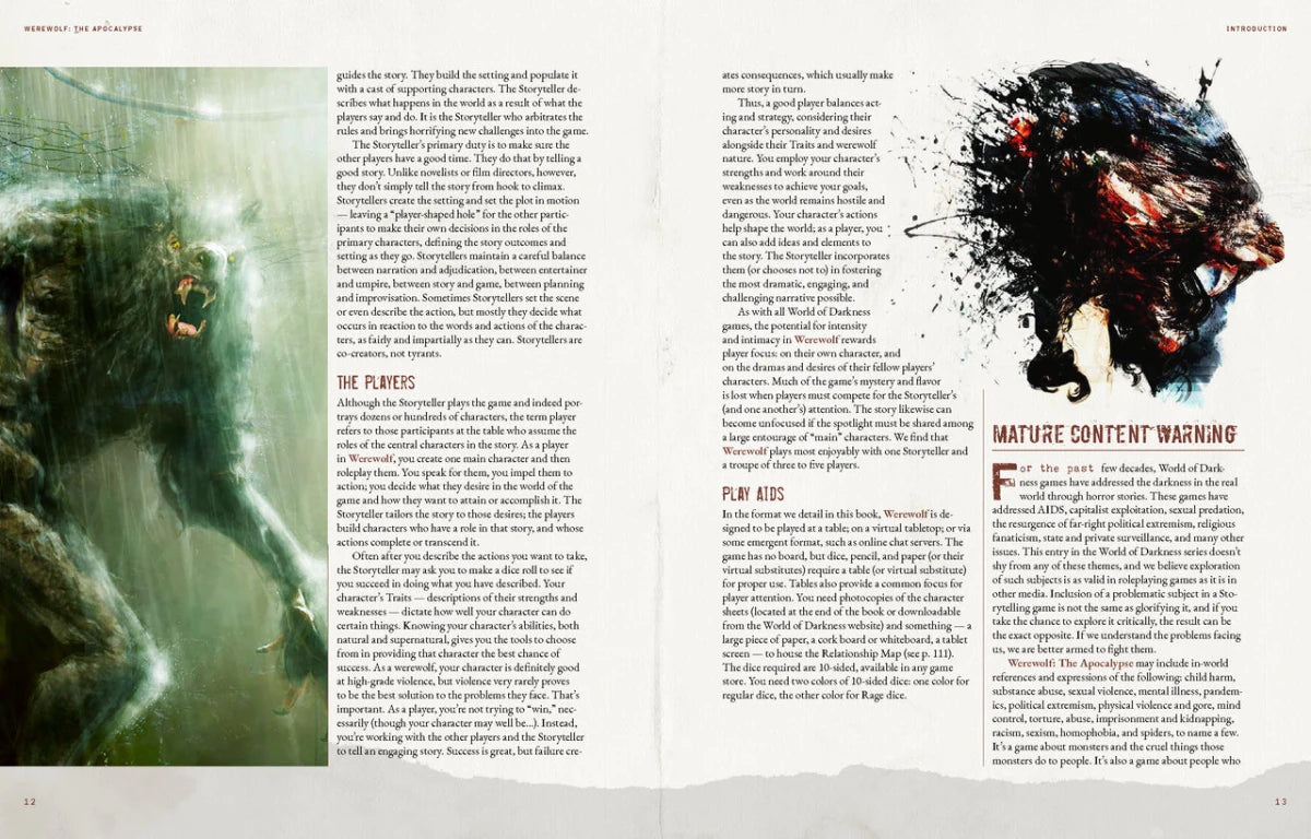 Werewolf The Apocalype (5th Edition Core Rulebook) - Loaded Dice