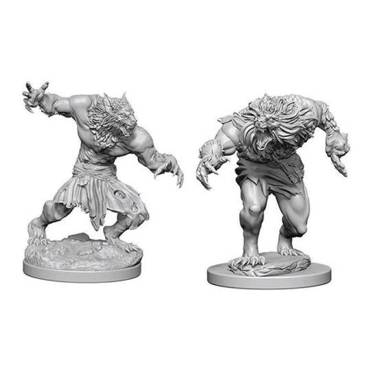 Werewolves: D&D Nolzur's Marvelous Unpainted Miniatures (W4) - Loaded Dice
