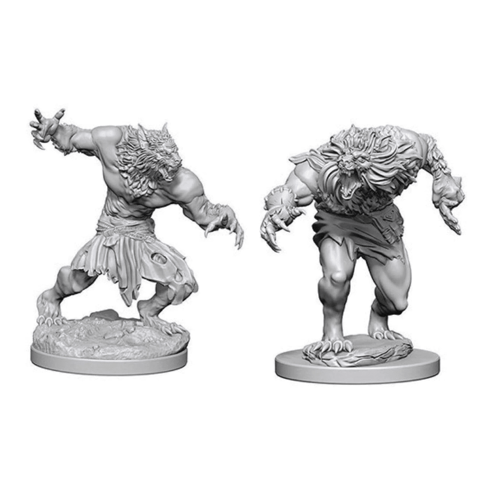 Werewolves: D&D Nolzur's Marvelous Unpainted Miniatures (W4) - Loaded Dice