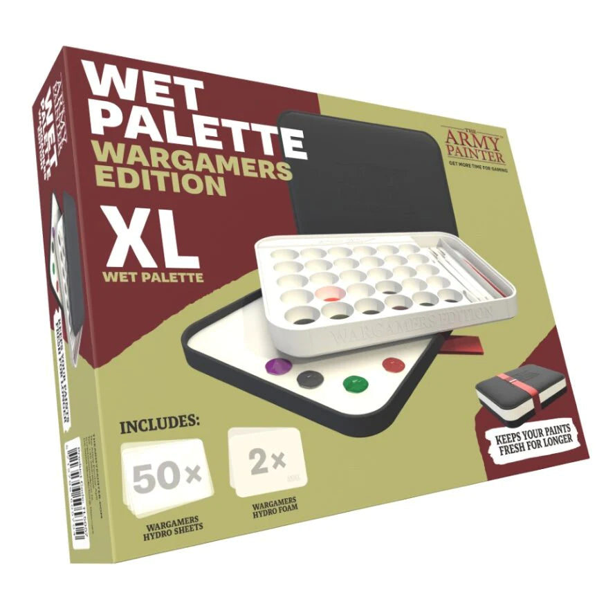 Army Painter Wet Palette Wargamers Edition - Release Date 9/12/23 - Loaded Dice Barry Vale of Glamorgan CF64 3HD