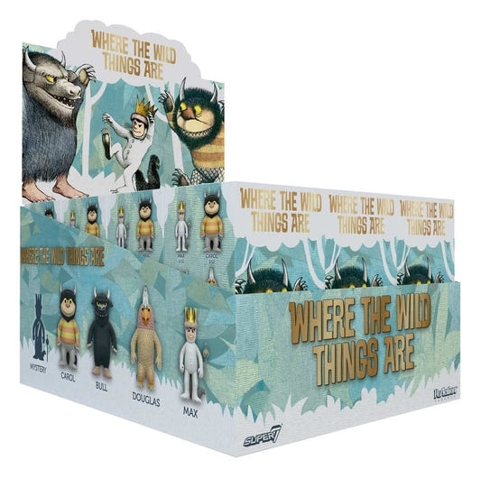 Super7 Where The Wild Things Are Wave 1 blind box counter display