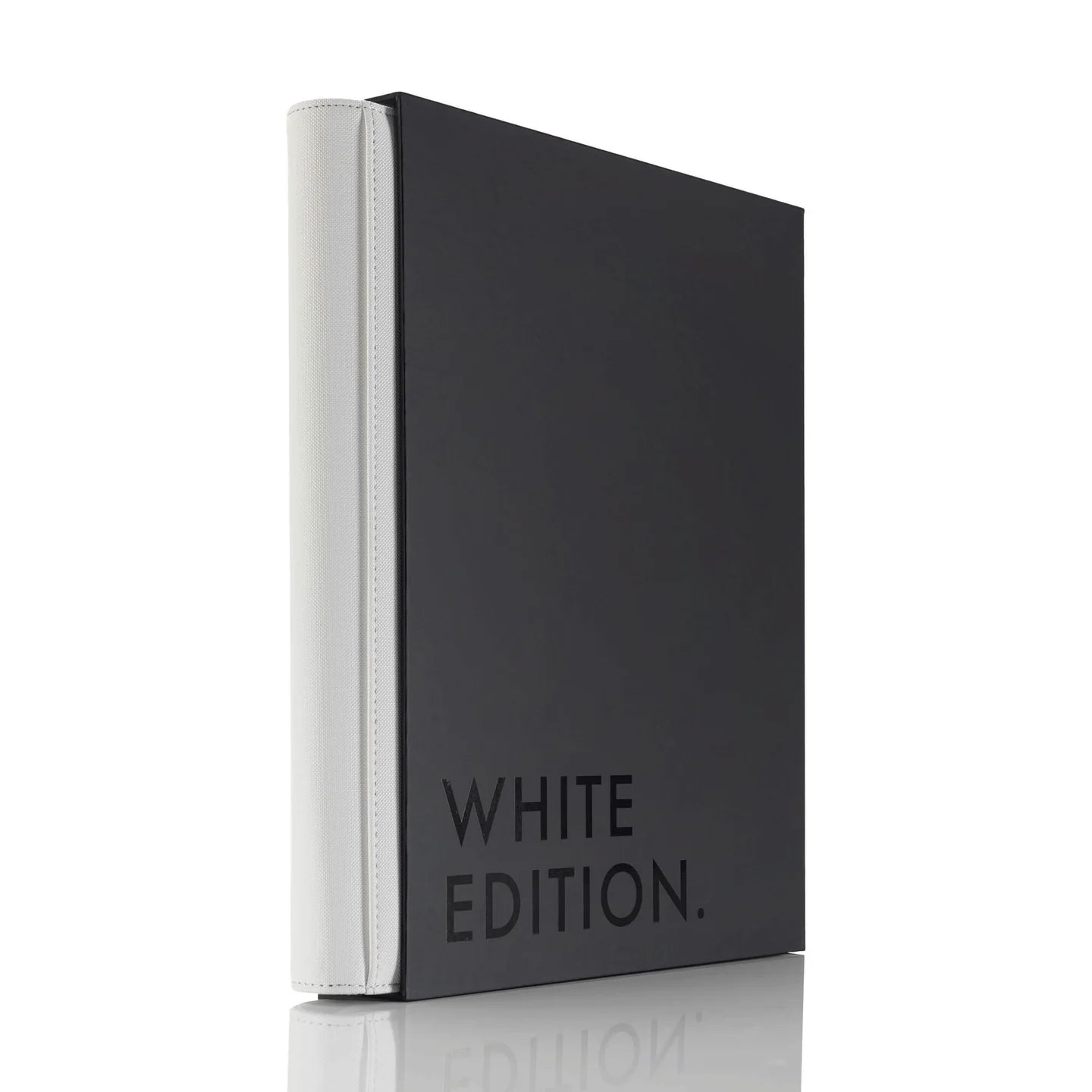 VaultX White Edition - 9-Pocket Exo-Tec® Zip Binder - Loaded Dice
