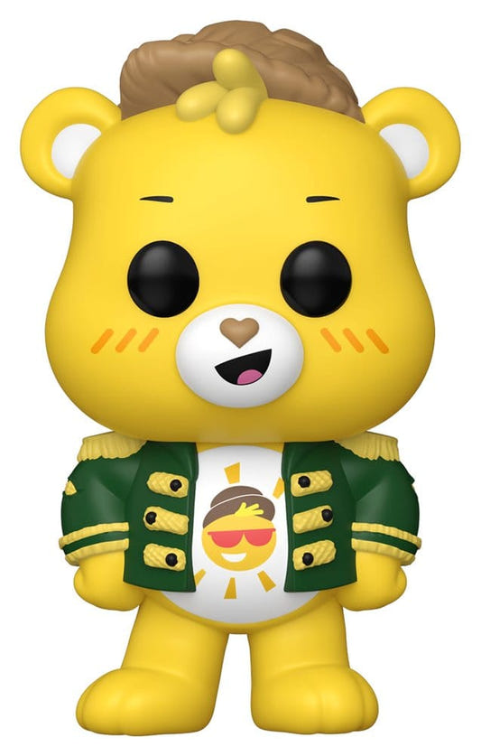 Funko Wicked x Care Bears POP! Funshine Bear as the Scarecrow vinyl figure in green jacket