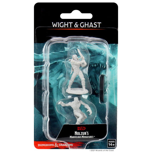 D&D Nolzurs Marvelous Miniatures: Wight & Ghast - Wave 11 - Loaded Dice