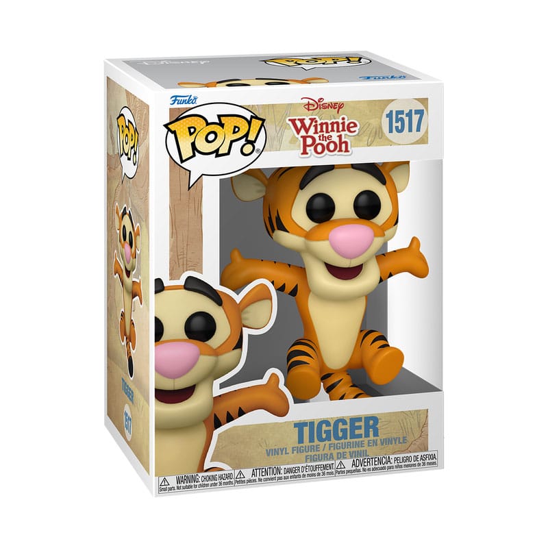 Funko Pop! Disney Winnie the Pooh Tigger vinyl figure 1517 in its window display box